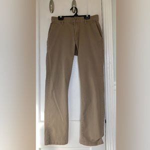 Khaki RVCA chinos with *stretch*